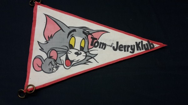 Wimpel Tom und Jerry Klub (Original)