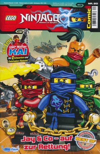 LEGO Ninjago Magazin (Blue Ocean, Gb.) Nr. 20,23-29