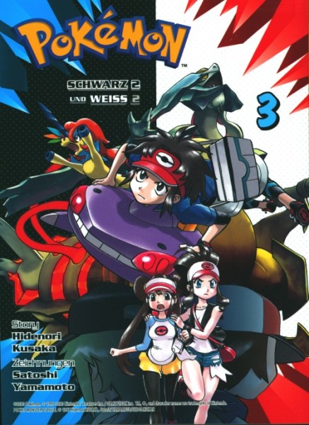 Pokemon - Schwarz 2 und Weiss 2 (Planet Manga, Tb.) Nr. 3-4