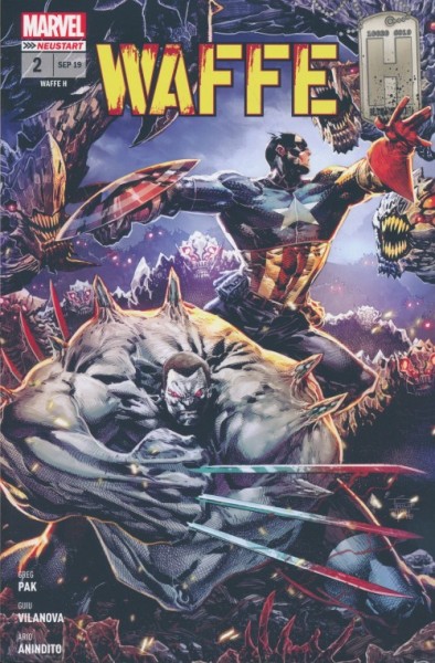 Waffe H (Panini, Br.) Nr. 2