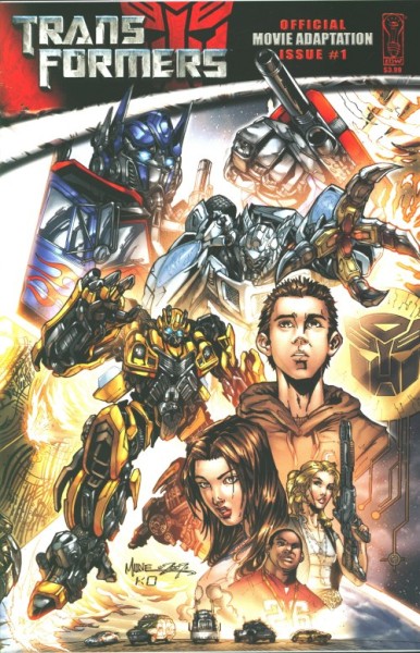 Transformers: Movie Adaption (2007) 1-4 kpl. (Z1)
