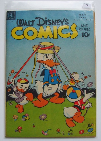 Walt Disney`s Comics and Stories Nr.092 Graded 7.0