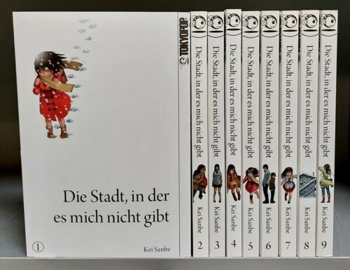 Stadt in der es mich nicht gibt (Tokyopop, Tb.) Nr. 1-9 kpl. (neu)