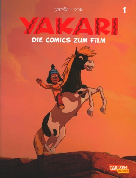 Yakari Die Comics zum Film (Carlsen, Br.) Nr. 1,2