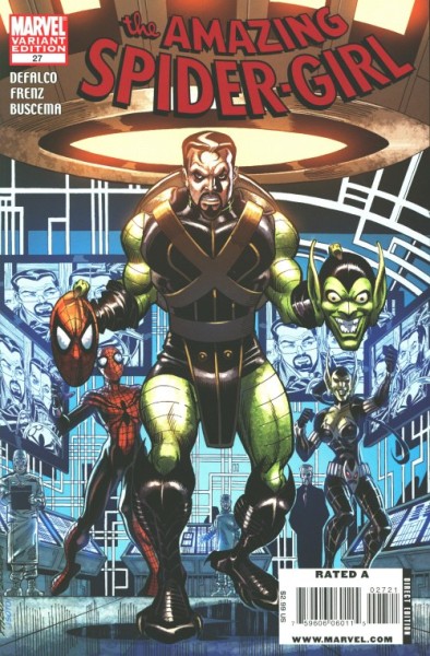 Amazing Spider-Girl (2006) Villain Variant Cover 27