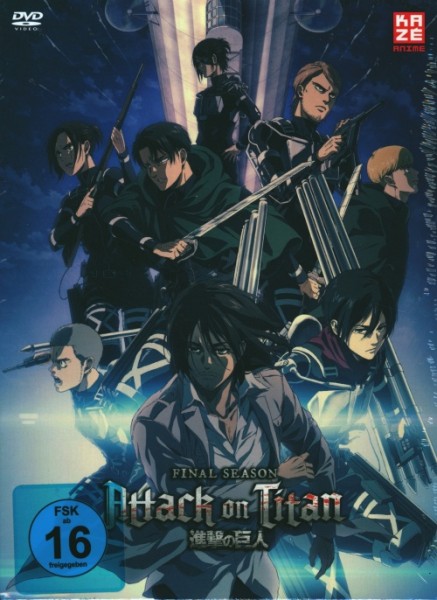 Attack on Titan Final Season Staffel 4 Vol.1 DVD im Schuber
