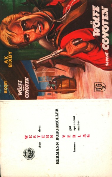 Bixby, Ax Leihbuch SU Wölfe und Coyoten (Borgsmüller) nur Schutzumschlag