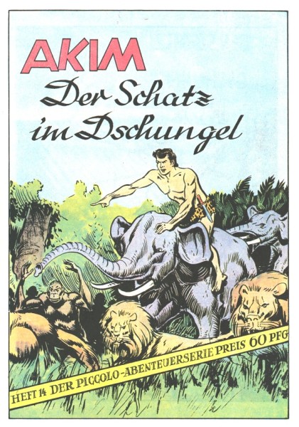 Piccolo-Sonderband (Hethke, Gb) Nr. 14 Akim: Der Schatz im Dschungel