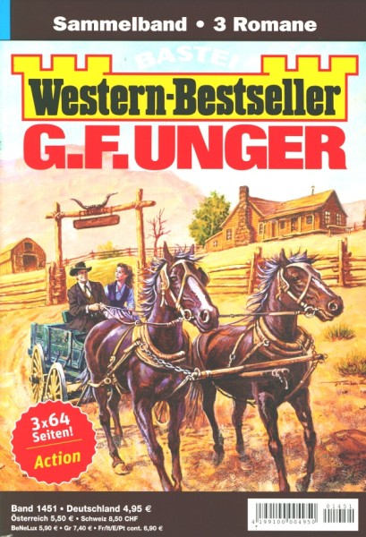 Western-Bestseller Sammelband G.F. Unger 1451