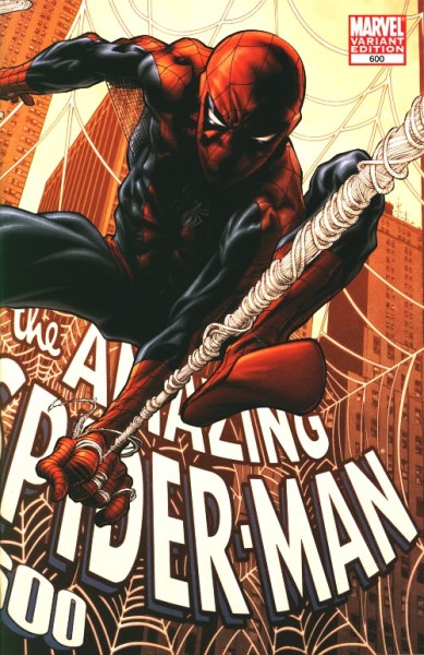 Amazing Spider-Man (2003) Joe Quesada Variant Cover 600
