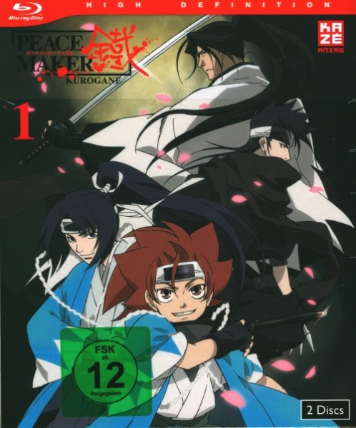 Peacemaker Kurogane Vol. 1 Blu-ray