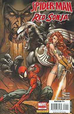 Spider-Man/Red Sonja (2007) 1-5 kpl. (Z1)