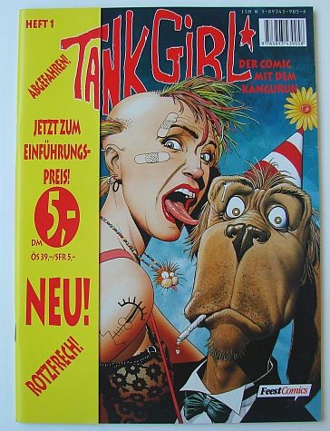 Tank Girl (Feest, GbÜ/Br.) Nr. 1-10