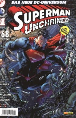 Superman Unchained (Panini, Gb.) Nr. 1-5 kpl. (Z2-3)