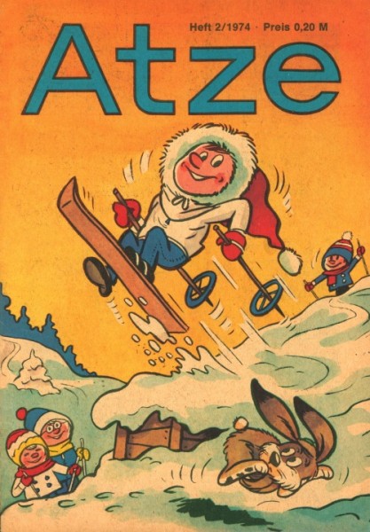Atze (Junge Welt, Gb.) Jahrgang 1974 Nr. 1-12