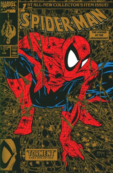 Spider-Man (1990) Gold Variant Cover 1