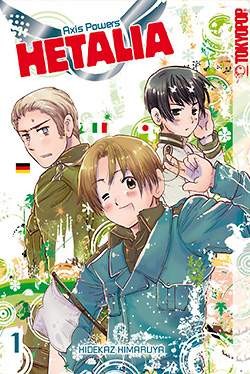 Hetalia - Axis Powers (Tokyopop, Tb.) Nr. 1-6
