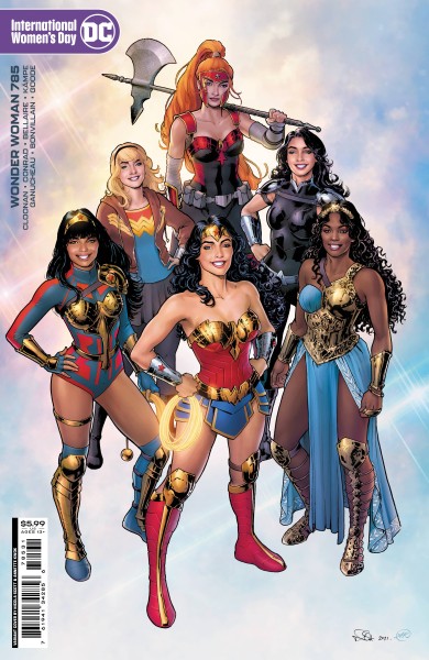 Wonder Woman (2020) International Women's Day Variant Cover 785