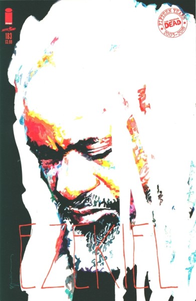 Walking Dead (2013) Bill Sienkiewicz Variant Cover 183