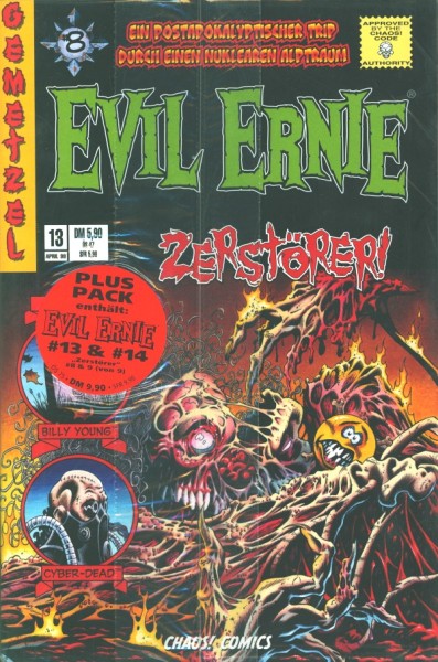 Evil Ernie: farbig (Chaos!, Gb.) Variant Nr. 13/14 Plus Pack