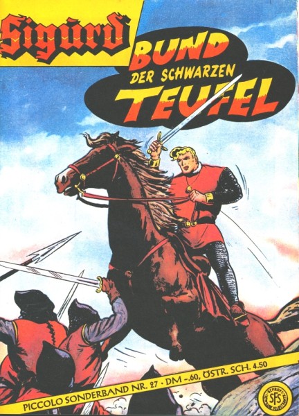 Piccolo-Sonderband (Hethke, Gb) Nr. 27 Sigurd: Bund der schwarzen Teufel