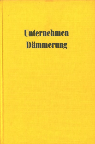 Parnell, Mike Leihbuch Unternehmen Dämmerung (Widukind)
