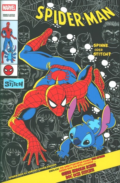 Spider-Man (Panini, Gb., 2023) Variant Nr. 41 Disney Stitch Cover 2