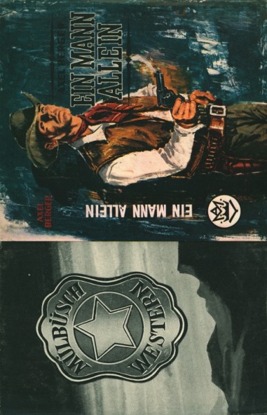 Berger, Axel Leihbuch SU Ein Mann allein (Mülbüsch) nur Schutzumschlag