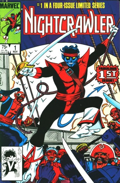 Nightcrawler (1985) 1-4 kpl. (Z1)