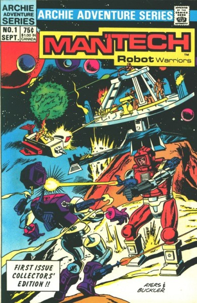 Mantech Robot Warriors (1984) 1-4