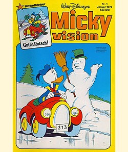 Mickyvision (Walt Disney's) (Ehapa, Gb.) Jhg. 1979 mit Beilage Nr. 1-12