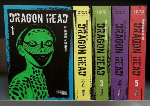Dragon Head Perfect Edition (Carlsen, Tb.) Nr. 1-5 kpl. (neu)