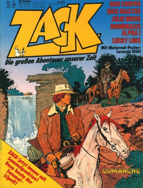 Zack (Koralle, GbÜ.) Jhrg. 1978 Nr. 1-26