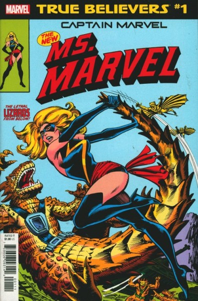 True Believers: Captain Marvel - The New Ms. Marvel 1