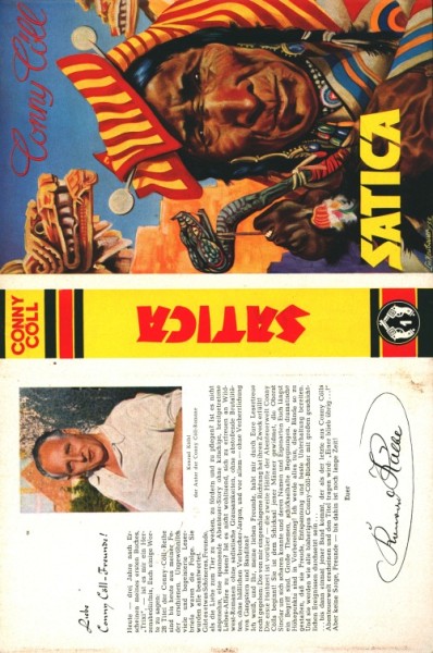 Conny Cöll Leihbuch SU Satica (Conny Cöll-Verlag) nur Schutzumschlag