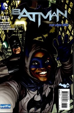 Selfie Variant Cover Batman 34