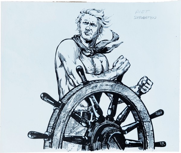 Originalzeichnung (1689) Seewölfe