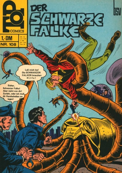 Top Comics (BSV, Gb.) Schwarze Falke Nr. 100-121
