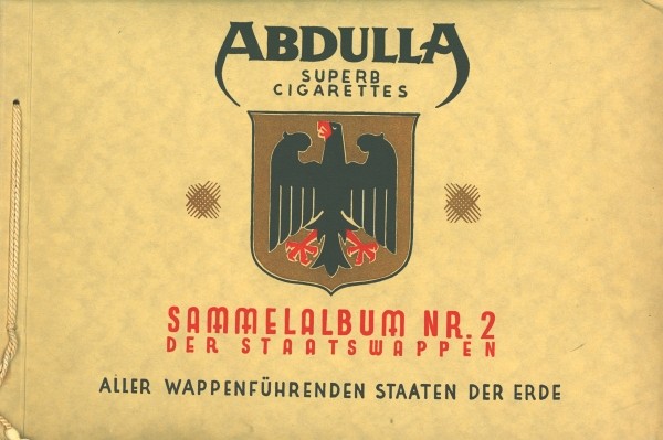 Abdulla & Co SBA Staatswappen aller wappenführenden Staaten 2 (20102/3) komplett Sammelbilderalbum