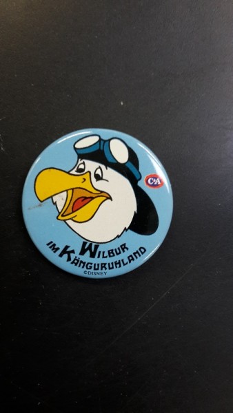 Bernhard und Bianca Wilbur C&A Anstecknadel/Button