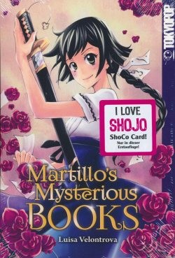 Martillo`s Mysterious Books (Tokyopop, Tb.) mit Sho Co Card
