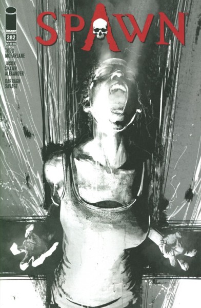 Spawn (US) Black & White Variant Cover 282