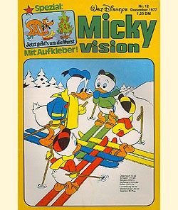 Mickyvision (Walt Disney's) (Ehapa, Gb.) Jhg. 1977 mit Beilage Nr. 2-12