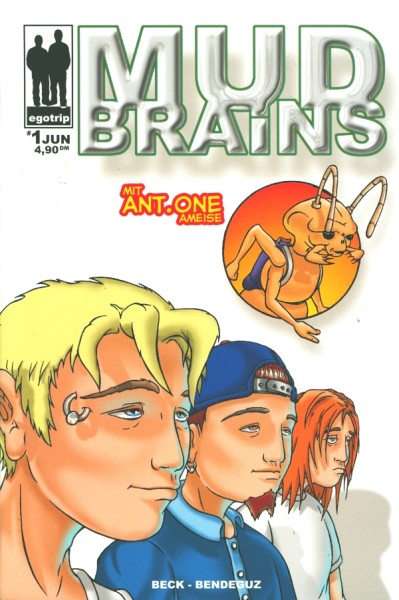 Mud Brains (Egotrip, Gb) Nr. 1-10 kpl. (Z0-2)