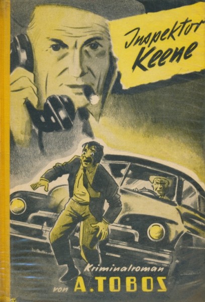 Tobos, A. Leihbuch Inspektor Keene (Schwarz-Gelb)