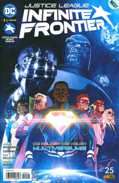 Justice League: Infinite Frontier (Panini, Gb.) Nr. 1-6 kpl. (Z1)