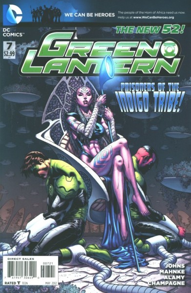 Green Lantern (2011) Ian Churchill Variant Cover 7