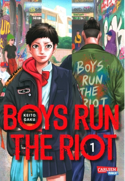 Boys run the Riot 1