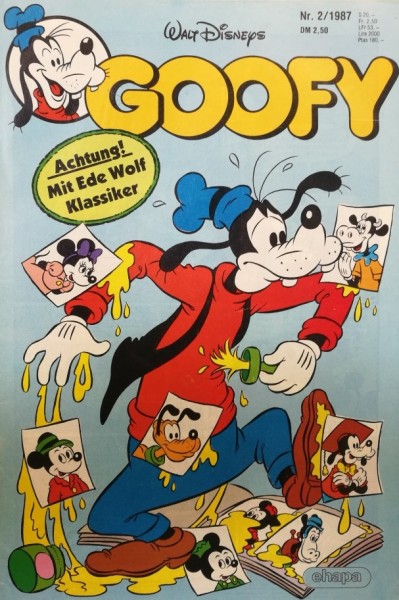 Goofy Magazin (Ehapa, GbÜ./Gb.) Jhrg. 1987 Nr. 1-12