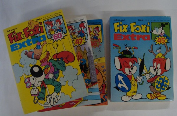 Fix und Foxi Taschenbuch (Gevacur, Tb.) Nr. 1-104 kpl. (Z2)